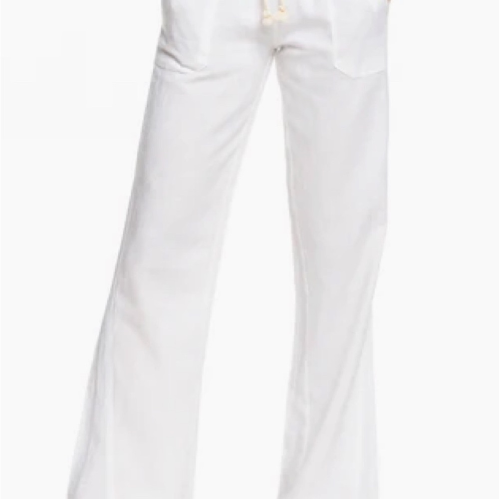 Roxy Cream Drawstring Pants